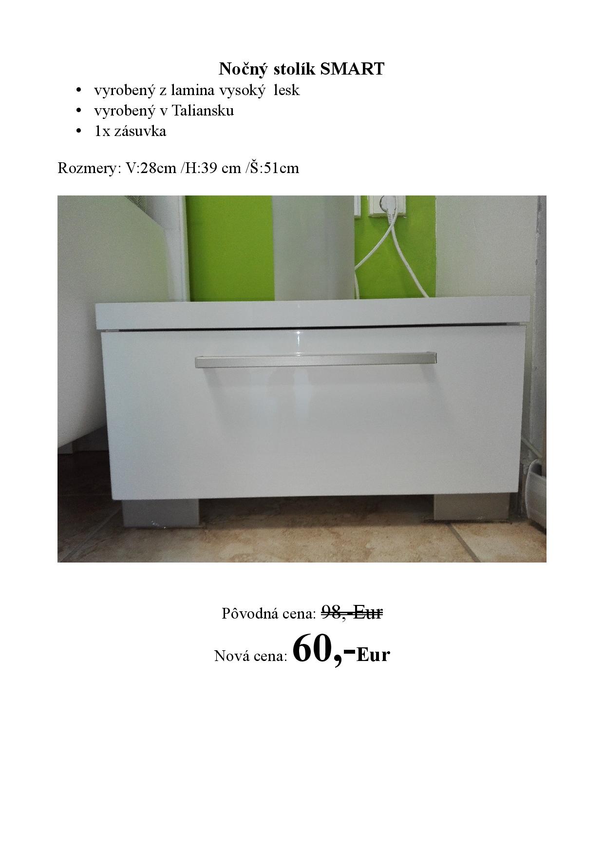 nočný stolík SMART