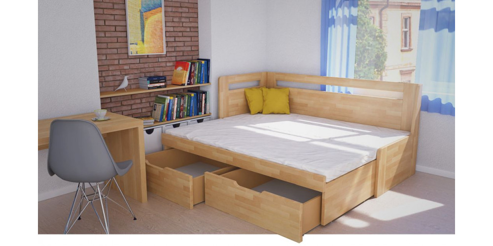 Posteľ KOMBI