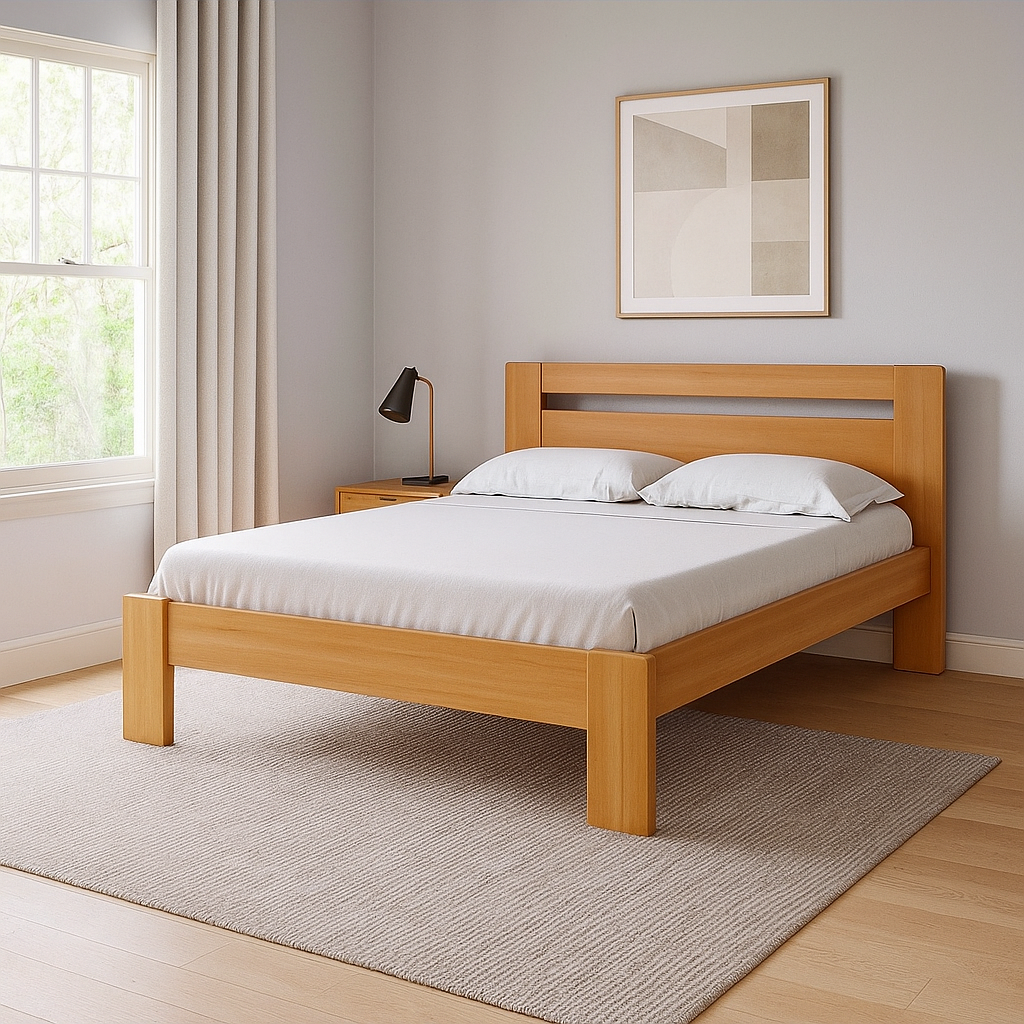  Manželská posteľ REBEKA v priebežnom dizajne 