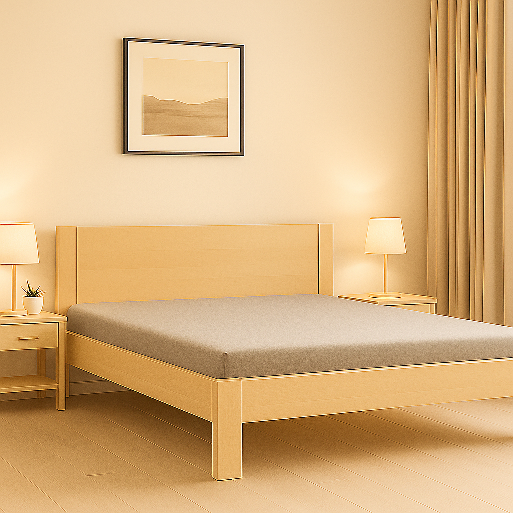 Masívna manželská posteľ NATÁLIA