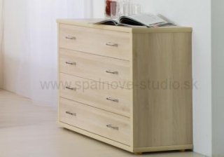 komoda LINE-4Z-imitácia dreva