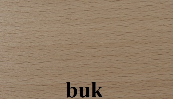 buk lakovaný