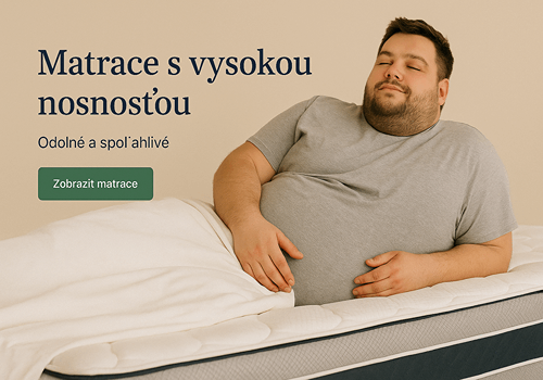 Matrace s vyššou nosnosťou